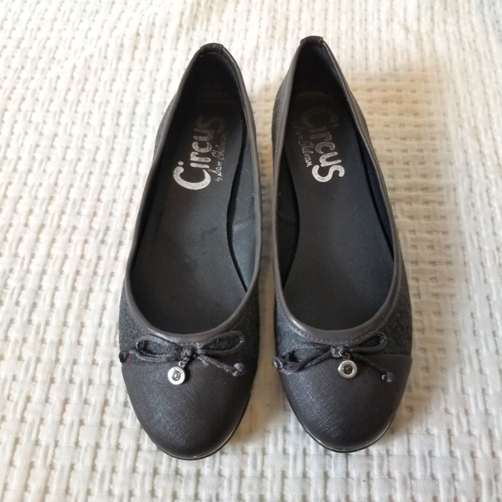 Sam Edelman Circus Bailey Gray Flats